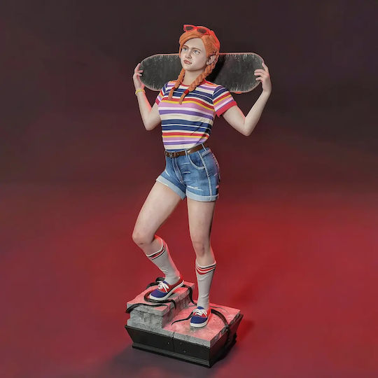 Unbemalte 3d Figur Max Mayfield Fremde Dinge 3d Bemalt Diy Geschenk Farben 20 Cm 1:8