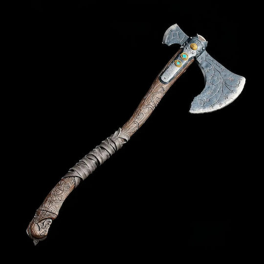 Άβαφη 3D Фигура Cosplay Kratos Leviathan Axe Богът на войната Wearable Боядисване DIY Подарък Цветове 15,2 см 1:12