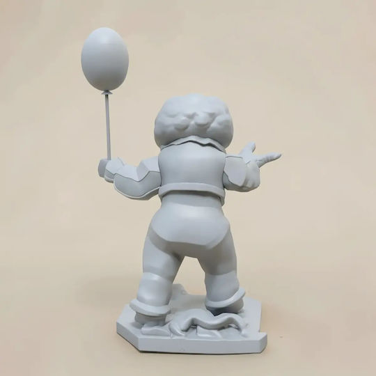 Unpainted 3D Figure Disney Infinity Style Collection Pennywise Painting DIY Gift Colors 20 Cm 1:8