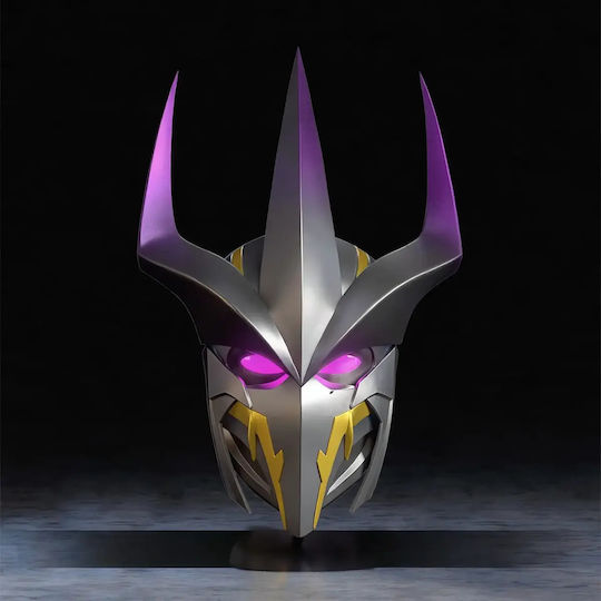 Небоядисана 3D Фигура Cosplay Super Shredder Fortnite Каска Боядисване DIY Подарък Цветове 15,2 См 1:12