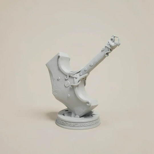 Небоядисана 3D Фигура Cosplay Чук Mjolnir Богът На Войната Ragnarok Боядисване DIY Подарък Цветове 20 См 1:8