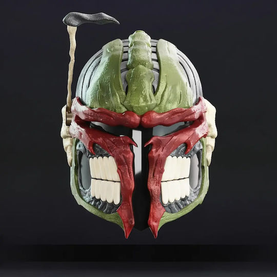 Sammlbare 3d Figur Cosplay Schädel Mandalorianer Helm Tragbar Bemalt Diy Geschenk Farben 20 Cm 1:8