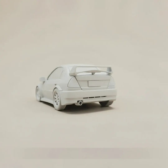 iLovePrints Sammelbare Figuren 3D Figur Modell Kit Car Lancer Evolution Vi Bemalung Diy Geschenk Farben 20 Cm 1:8