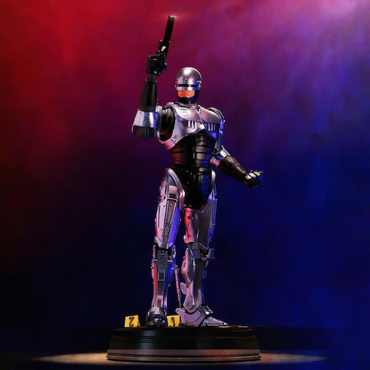 Unpainted 3D Figure Robocop Stand 1 10 Painting DIY Gift Colors 20 Cm 1:8