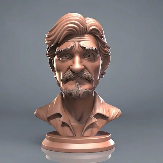Figurină 3D Nevopsită Mini Bust Colecție Personaj Joel Ultimul Dintre Noi Vopsire Diy Cadou Culori 15,2 Cm 1:12