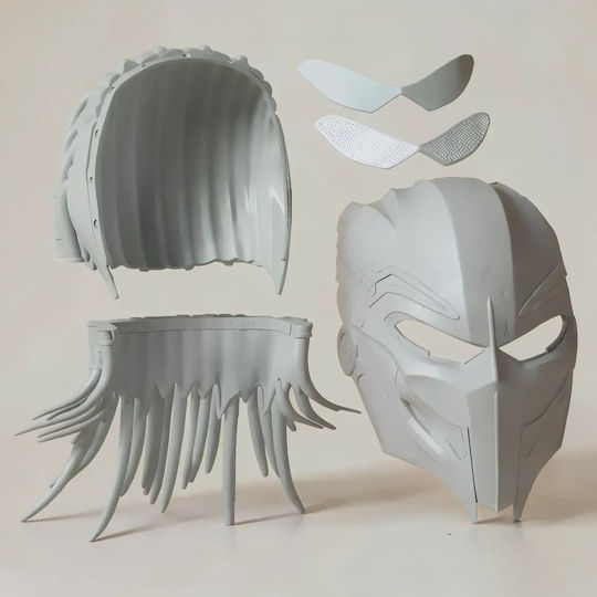 Sammlbare Figur Cosplay Predator Badlands Metall Helm Lackierung Diy Geschenk Farben 15,2 Cm 1:12