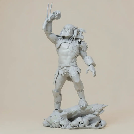 Unbemalte 3d Figur Predator Classic Bemalung Diy Geschenk Farben 20 Cm 1:8