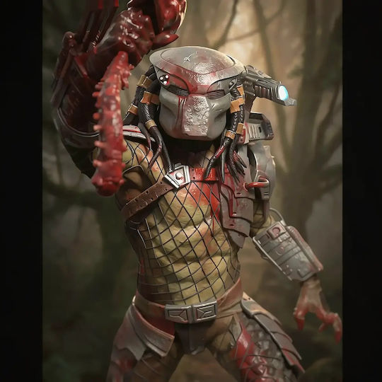 Unbemalte 3d Figur Predator Classic Bemalung Diy Geschenk Farben 20 Cm 1:8