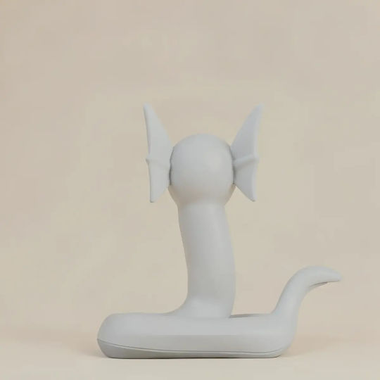 Unpainted 3D Figure Life Size Dratini Pokemon Painting DIY Gift Colors 15.2 Cm 1:12