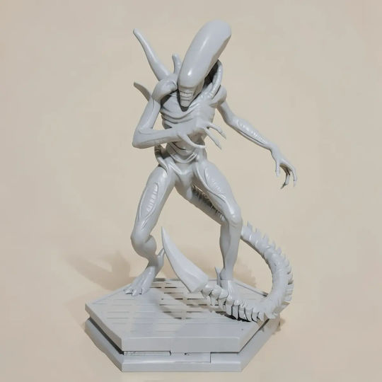 Άβαφη 3D Фигура Xenomorph Alien 3D Боядисване DIY Подарък Цветове 15,2 см 1:12