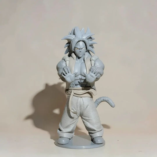 Unpainted 3D Figure Gogeta Goku Vegeta From Dragon Ball Painting Diy Gift Colors 20 Cm 1:8