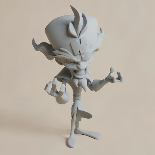 Άβαφη 3D Фигура Crash Bandicoot Dr Neo Cortex Digital Боядисване DIY Подарък Цветове 15,2 см 1:12