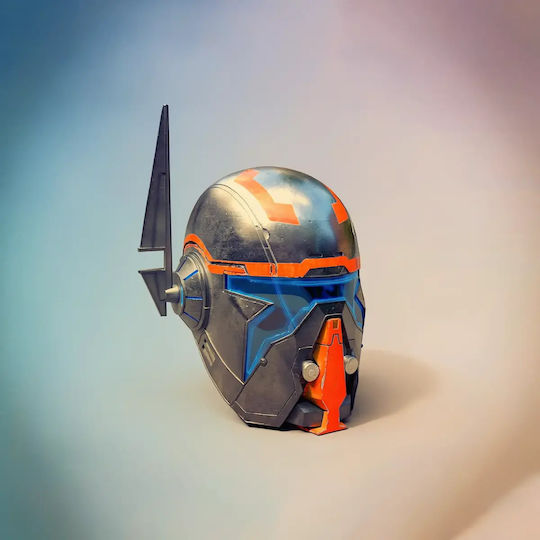 Sammlbare Figur 3d Cosplay Shae Vizla Mandalorianer Helm Starwars Tragbar Bemalung Diy Geschenk Farben 30 Cm 1:6
