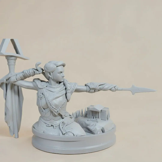 Unbemalte 3d Figur Kassandra Aus Assassin's Creed Odyssey Bemalung Diy Geschenk Farben 15,2 Cm 1:12