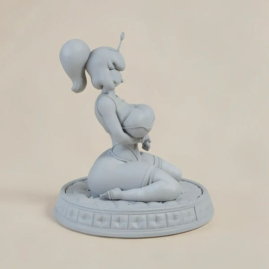 Άβαφη 3D Фигура Princess Bubblegum Thicc Version 3D Печат Модел Super Mario Боядисване DIY Подарък Цветове 30 см 1:6