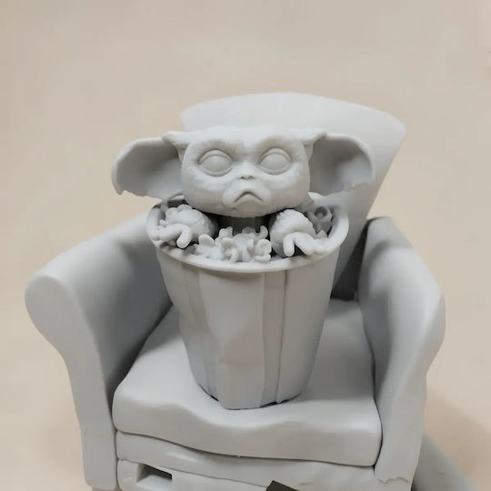 Άβαφη 3d Φιγούρα Gremlins Fanart Βάψιμο Diy Δώρο Χρώματα 30 Cm 1:6