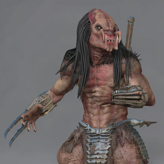 Unbemalte 3d Figur Predator From Prey 2022 Bemalung Diy Geschenk Farben 15,2 Cm 1:12