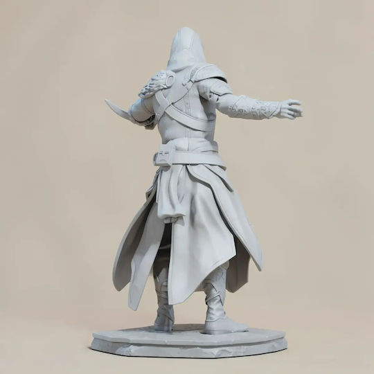 Unbemalte 3d Figur Ezio Auditore Aus Assassin's Creed Bemalung Diy Geschenk Farben 30 Cm 1:6