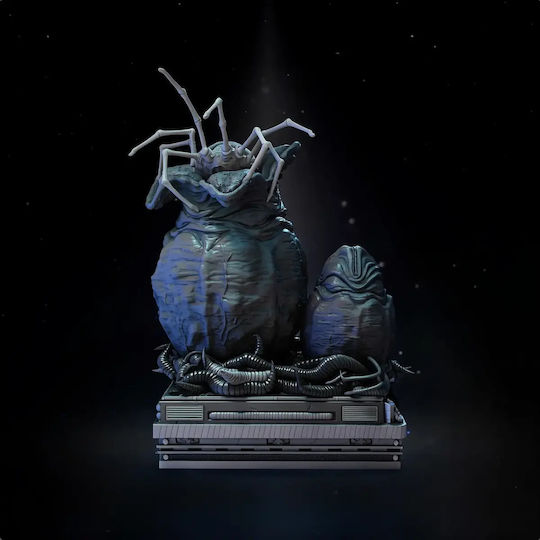Небоядисана 3D Фигура Facehugger 3D Печатна Фигурка V3 Alien Филм Боядисване DIY Подарък Цветове 20 См 1:8