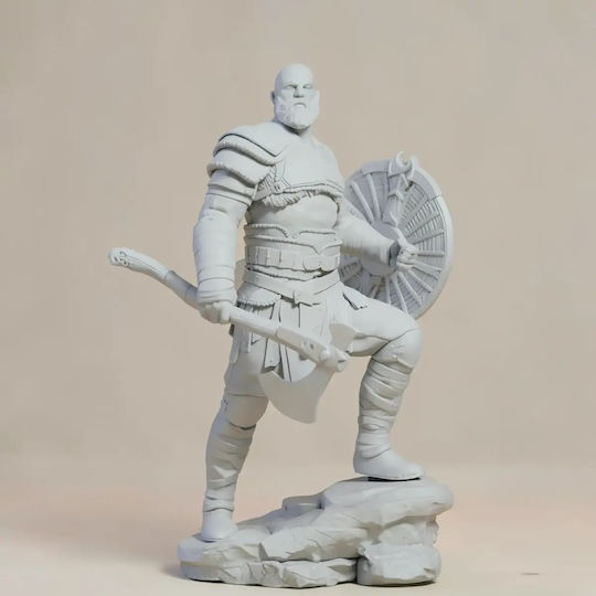 Άβαφη 3D Фигура Kratos Standing V4 3D Печатна Фигура Богът На Войната Боядисване Направи Си Сам Подарък Цветове 30 См 1:6