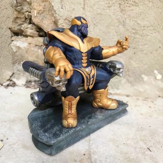 Unpainted 3D Figure Thanos On Throne From Marvel Painting Diy Gift Colors 20 Cm 1:8