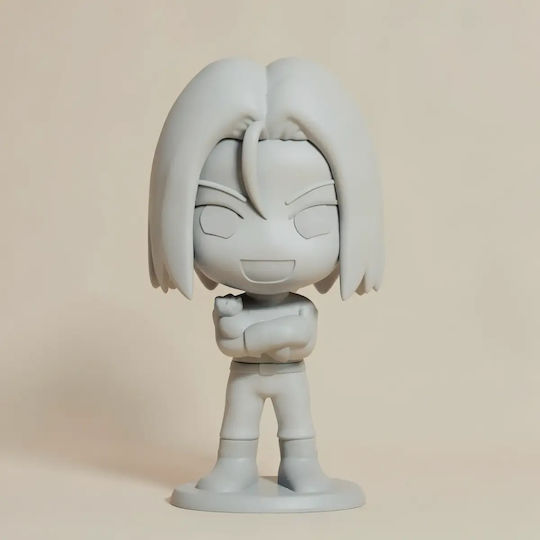Unpainted 3D Figure Chibi James Jessie Pokemon Nendoroid 3D Painting DIY Gift Colors 30 Cm 1:6