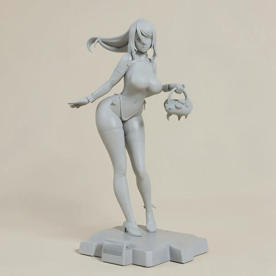 Άβαφη 3D Фигура Хелоуин Самус Боядисване DIY Подарък Цветове 20 см 1:8