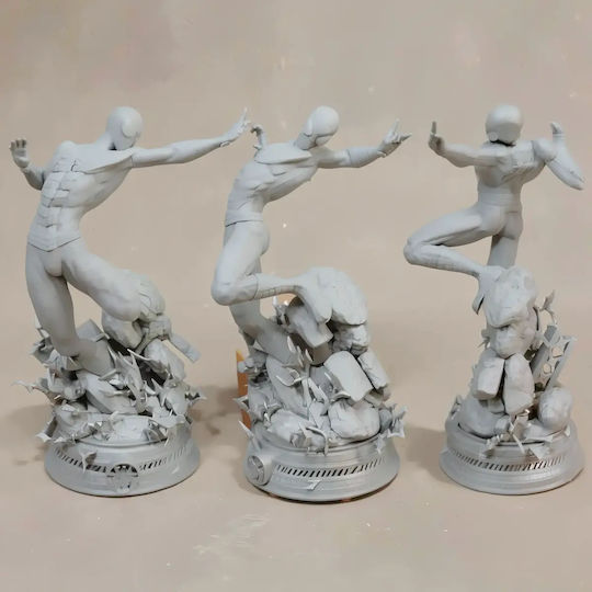 Unpainted 3D Figure Spider Man Andrew Garfield From No Way Home Painting Diy Gift Colors 15.2 Cm 1:12