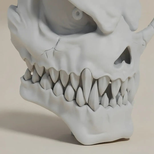 Figurină 3D Nevopsită Cosplay Kaiju 8 Mască Vopsire Diy Cadou Culori 15,2 Cm 1:12