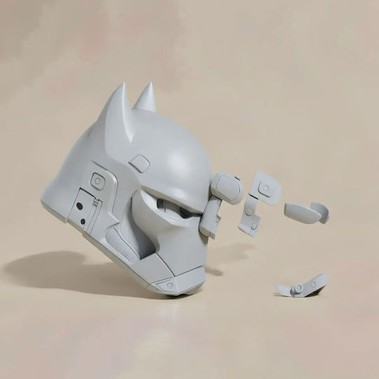 Άβαφη 3d Φιγούρα Cosplay Bat Trooper Helmet Βάψιμο Diy Δώρο Χρώματα 15,2 Cm 1:12