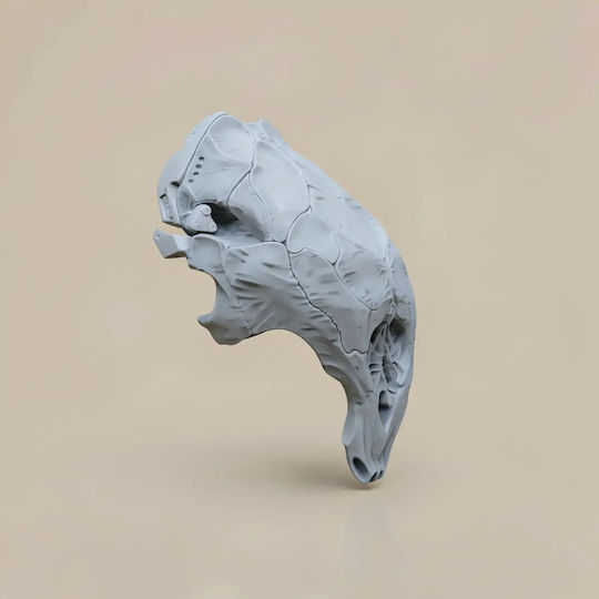 Unbemalte 3d Figur Cosplay Prey Predator Maske Tragbar Diy Geschenk Farben 30 Cm 1:6