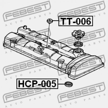 Honda CR-V RD1 1996-2001 Plug Socket Sealing Ring GN 12342-PT2-000