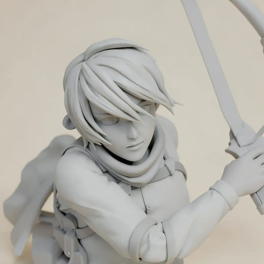 Άβαφη 3d Φιγούρα Mikasa Ackerman 320mm Attack Βάψιμο Diy Δώρο Χρώματα 15,2 Cm 1:12