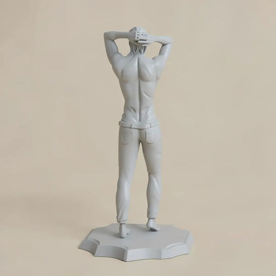 Άβαφη 3d Φιγούρα Eren Yeager Basic Files Βάψιμο Diy Δώρο Χρώματα 30 Cm 1:6