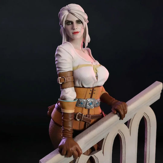 Άβαφη 3d Φιγούρα Ciri By Stair 3d Βάψιμο Diy Δώρο Χρώματα 15,2 Cm 1:12