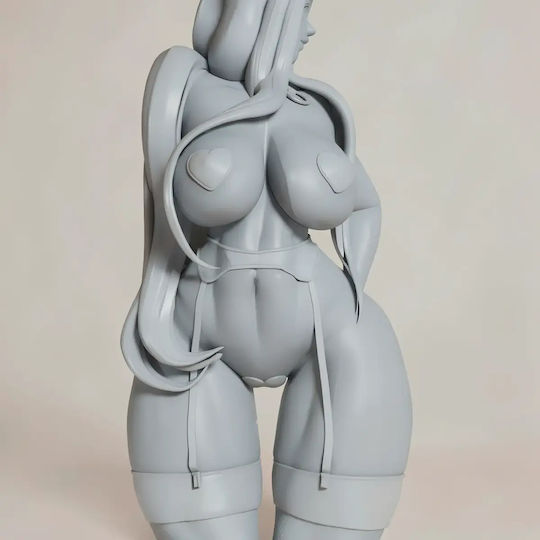 Unbemalte 3D-Figur Mirko Pin Up Malen Nach Zahlen Diy Geschenk Farben 30 cm 1:6