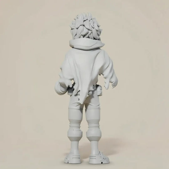 Unbemalte 3D Figur Life Size Deku Dekor DIY Geschenk Farben 30 Cm 1:6