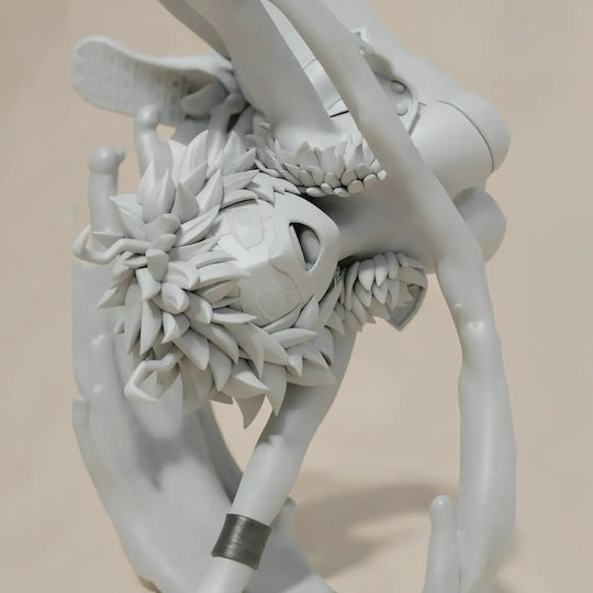 Άβαφη 3d Φιγούρα Mina Ashido Up Side Down Βάψιμο Diy Δώρο Χρώματα 15,2 Cm 1:12