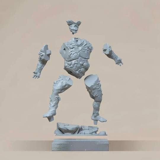 Unpainted 3D Bloater Figure Last Us Digital Painting DIY Gift Colors 15.2 Cm 1:12