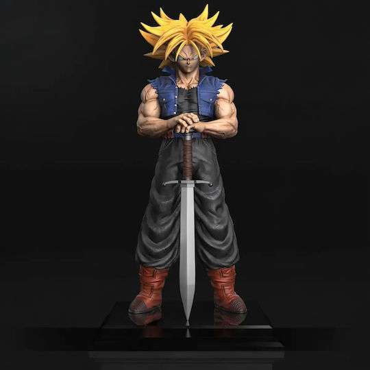 iLovePrints Sammelbare Figuren Future Trunks Stand Schwert 3d Basis Diy Geschenk Farben 20 Cm 1:8