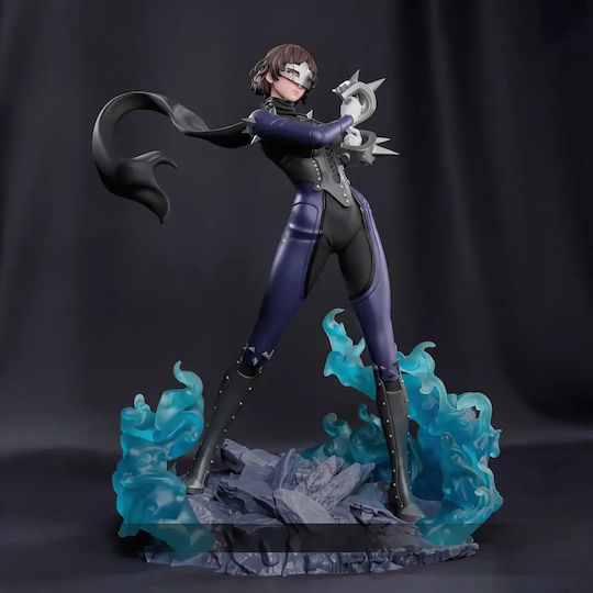 Небоядисана 3D Фигура Makoto Persona 5 Боядисване DIY Подарък Цветове 20 см 1:8