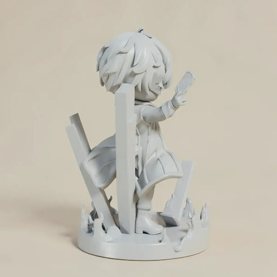 Άβαφη 3D Фигура Ren Amamiya Жокер Persona 5 Chibi Модел Боядисване DIY Подарък Цветове 20 см 1:8