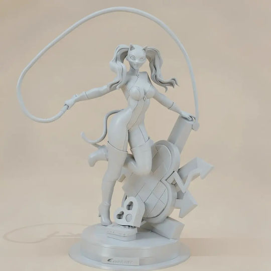 Небоядисана 3D Фигура Ann Takamaki Persona 5 Rope Боядисване DIY Подарък Цветове 30 См 1:6