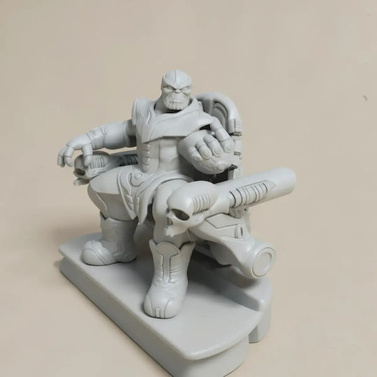 Άβαφη 3d Φιγούρα Thanos On Throne From Marvel Βάψιμο Diy Δώρο Χρώματα 30 Cm 1:6
