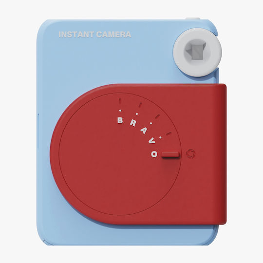 Hanin Compact Camera 2MP with Thermal Printing Blue