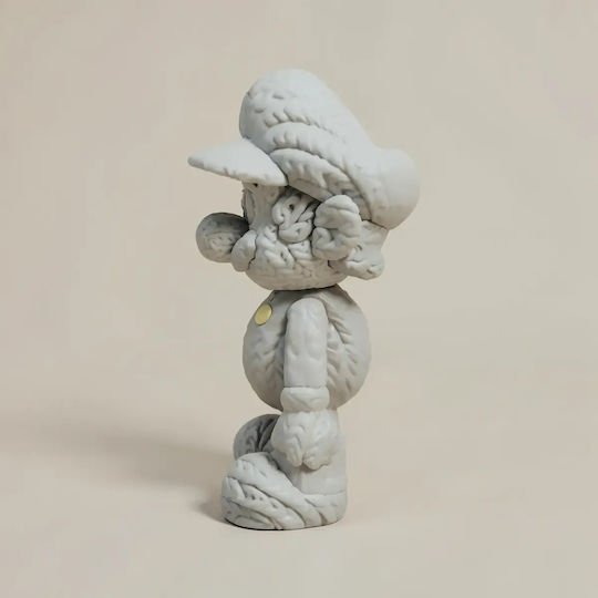 Άβαφη 3d Φιγούρα Super Basic Knitted Super Mario Βάψιμο Diy Δώρο Χρώματα 30 Cm 1:6