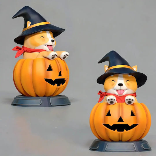 Небоядисана 3D Фигура Shiba Хелоуин Файлове Боядисване Направи Си Сам Подарък Цветове 15,2 См 1:12