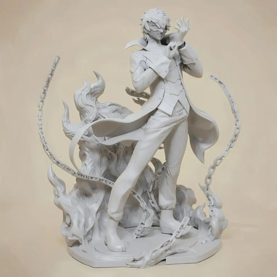 Небоядисана 3D Фигура Жокер Persona 5 Ръкавица 3D Боядисване DIY Подарък Цветове 20 См 1:8