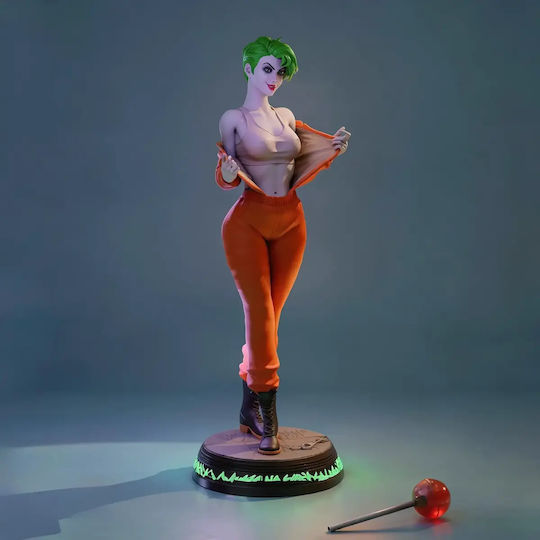 Unpainted 3D Figure Joker Female 1 6 3D Painting DIY Gift Colors 20 Cm 1:8