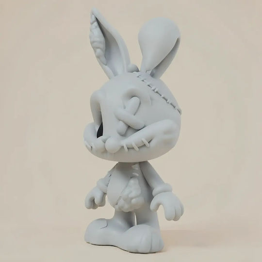 Abgebe 3d Sammelbare Figur Bugs Bunny Chibi Plush 3d Bemalung Diy Geschenk Farben 20 Cm 1:8